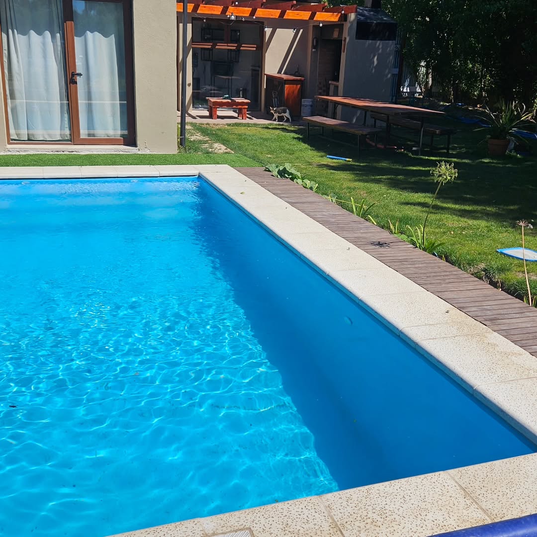 Zona de pileta climatizada